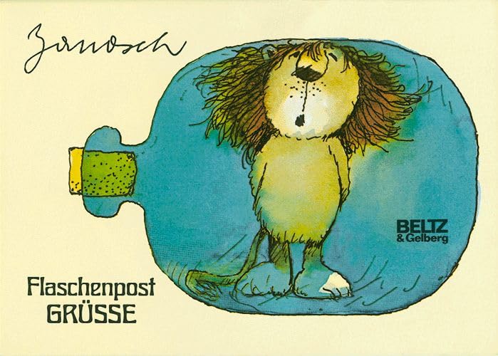 Janosch's Flaschenpostgrüsse: Postkarten zum Sammeln und Schicken aus der Ferne (Beltz & Gelberg) Living & Furnishing