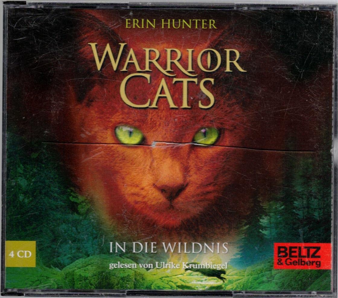 Warrior Cats. In die Wildnis: I, Folge 1, gelesen von Ulrike Krumbiegel, 4 CDs in der Multibox, Laufzeit ca. 5 Std.: Autorisierte Hörfassung Fantasy & Sci-Fi