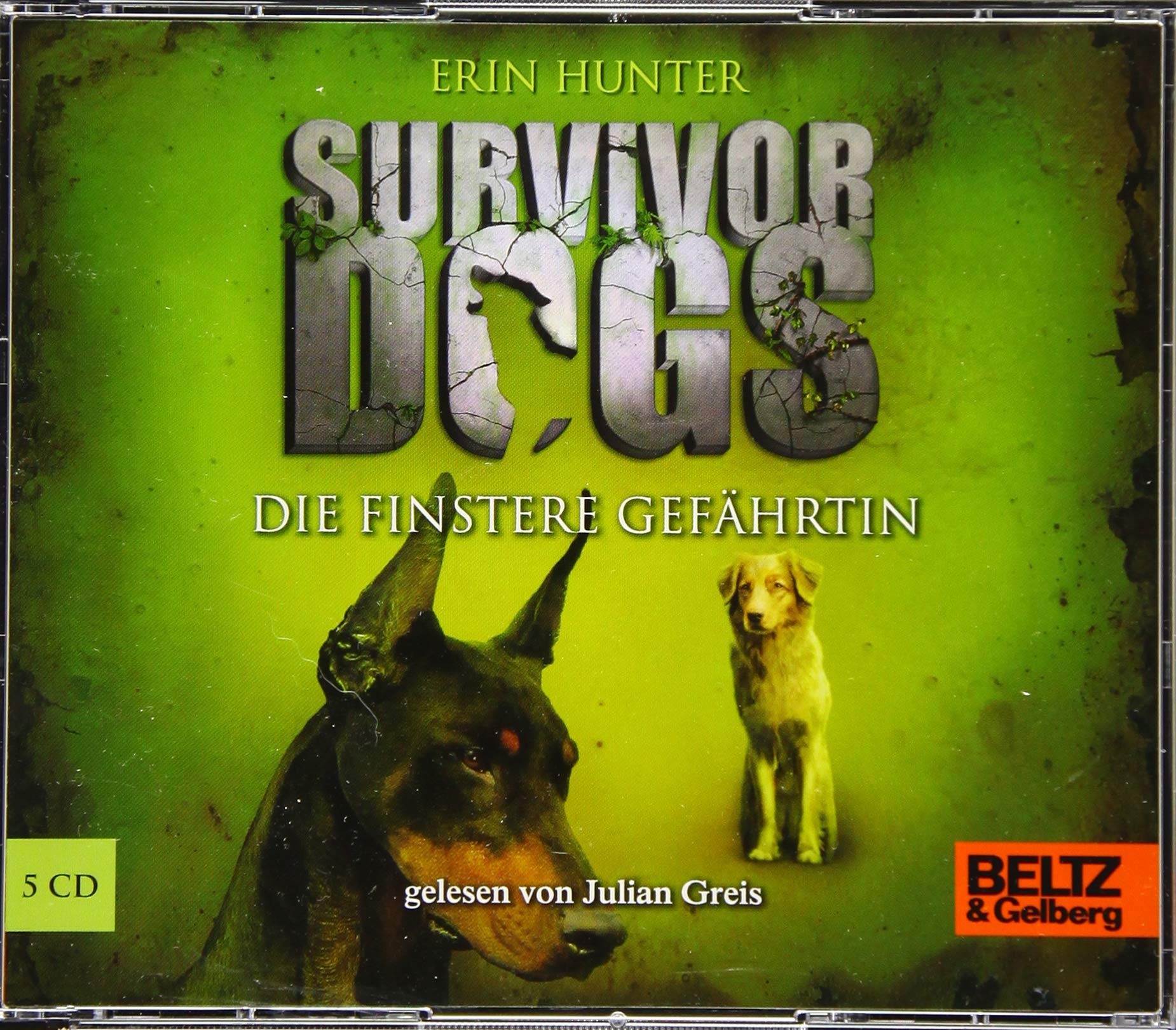 Survivor Dogs - Die finstere Gefährtin: Folge 4, gelesen von Julian Greis, 5 CDs in der Multibox, ca. 6 Std. 5 Min. Novels & Short Stories