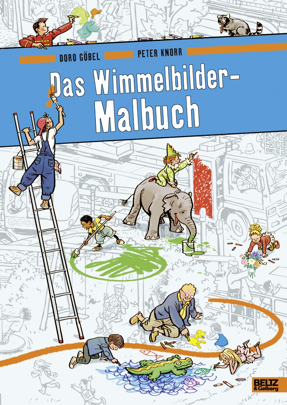 Product Image: Das Wimmelbilder-Malbuch