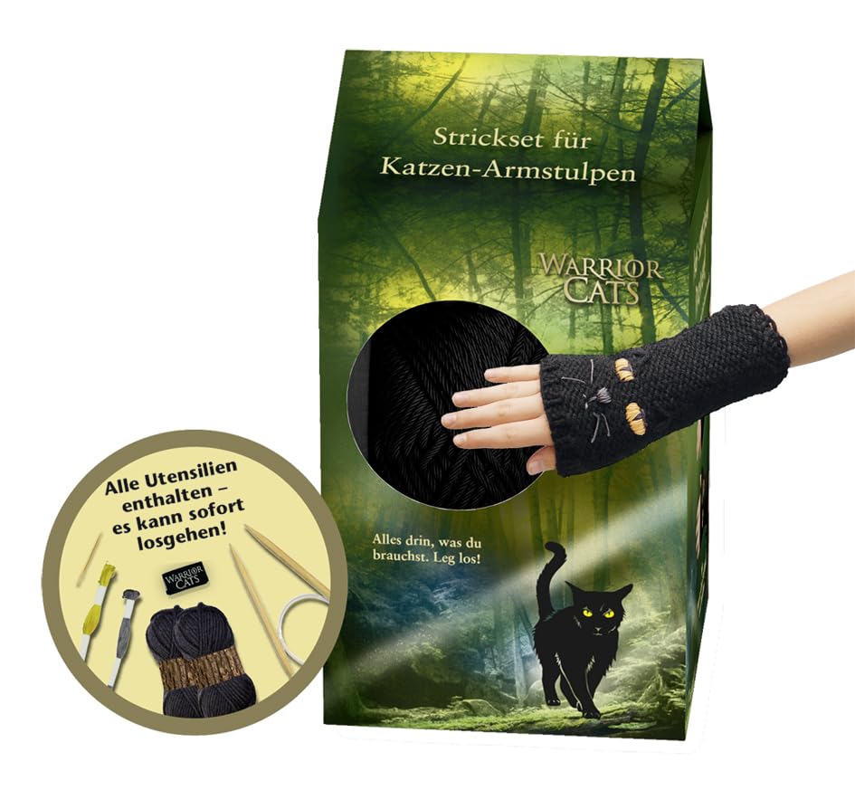 Warrior Cats - Strickset für Katzen-Armstulpen book