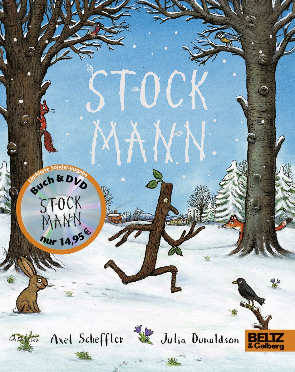 Stockmann + DVD: Vierfarbiges Pappbilderbuch mit DVD »Stockmann« Children's books