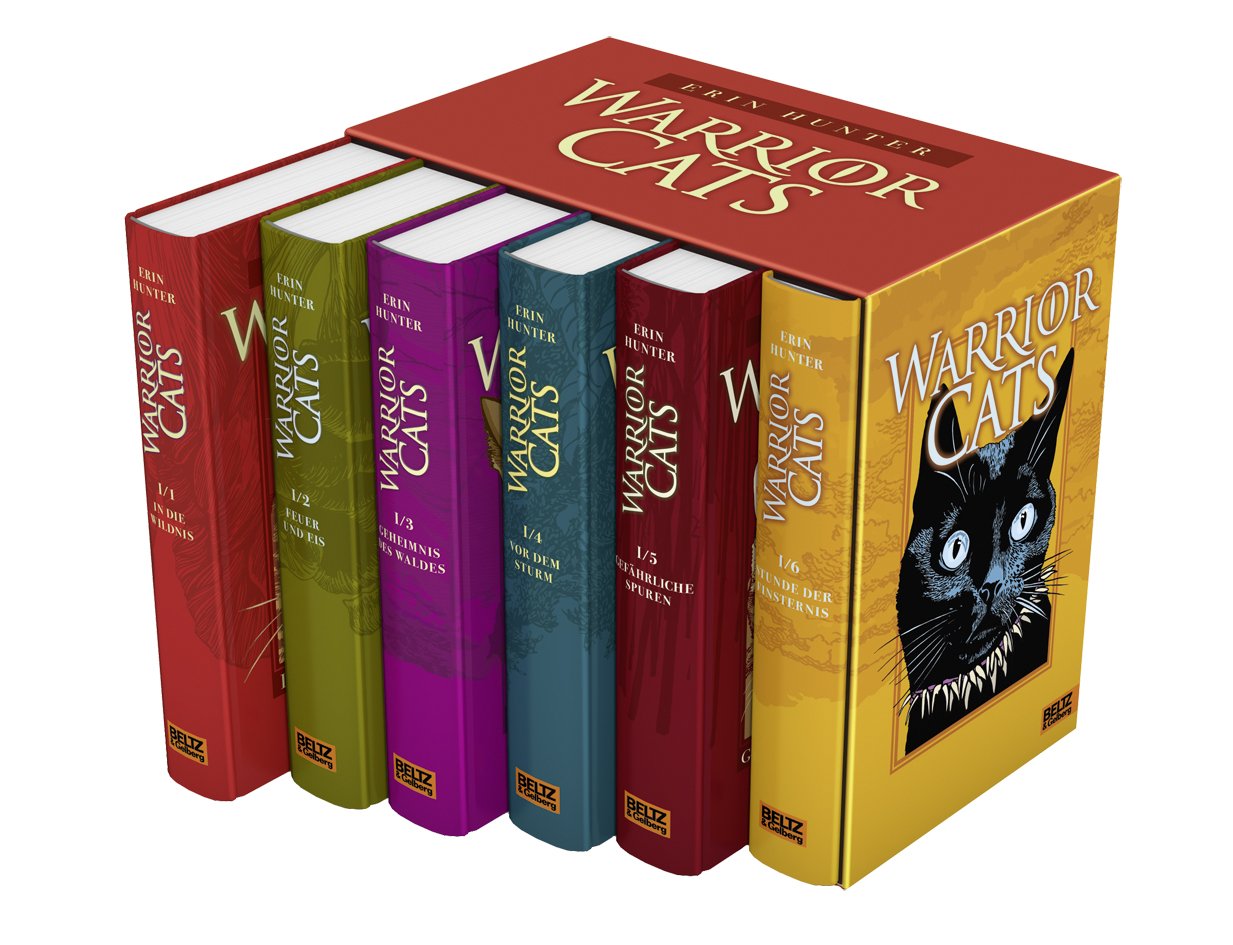 Sammelbox Warrior Cats I, Bd. 1-6 (Kat Menschik) Contemporary literature