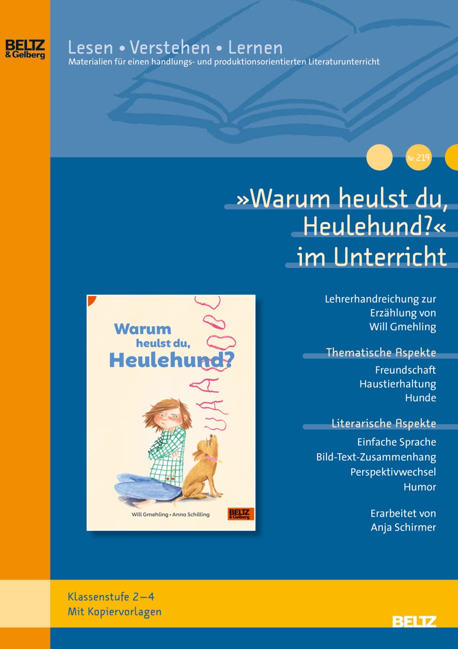 »Warum heulst du, Heulehund?« im Unterricht book