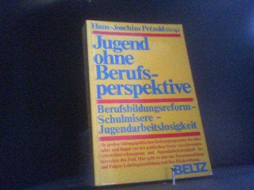 Jugend ohne Berufsperspektive.: Berufsbildungsreform - Schulmisere - Jugendarbeitslosigkeit. Business, Finance & Career