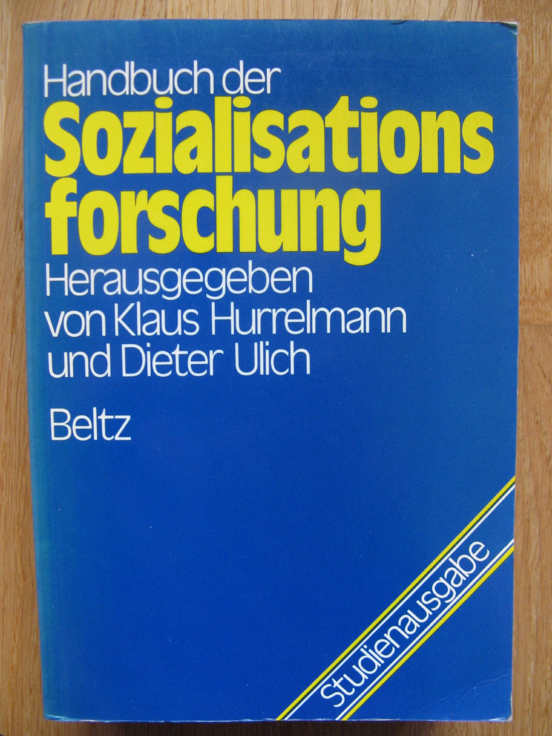 Product Image: Handbuch der Sozialisationsforschung