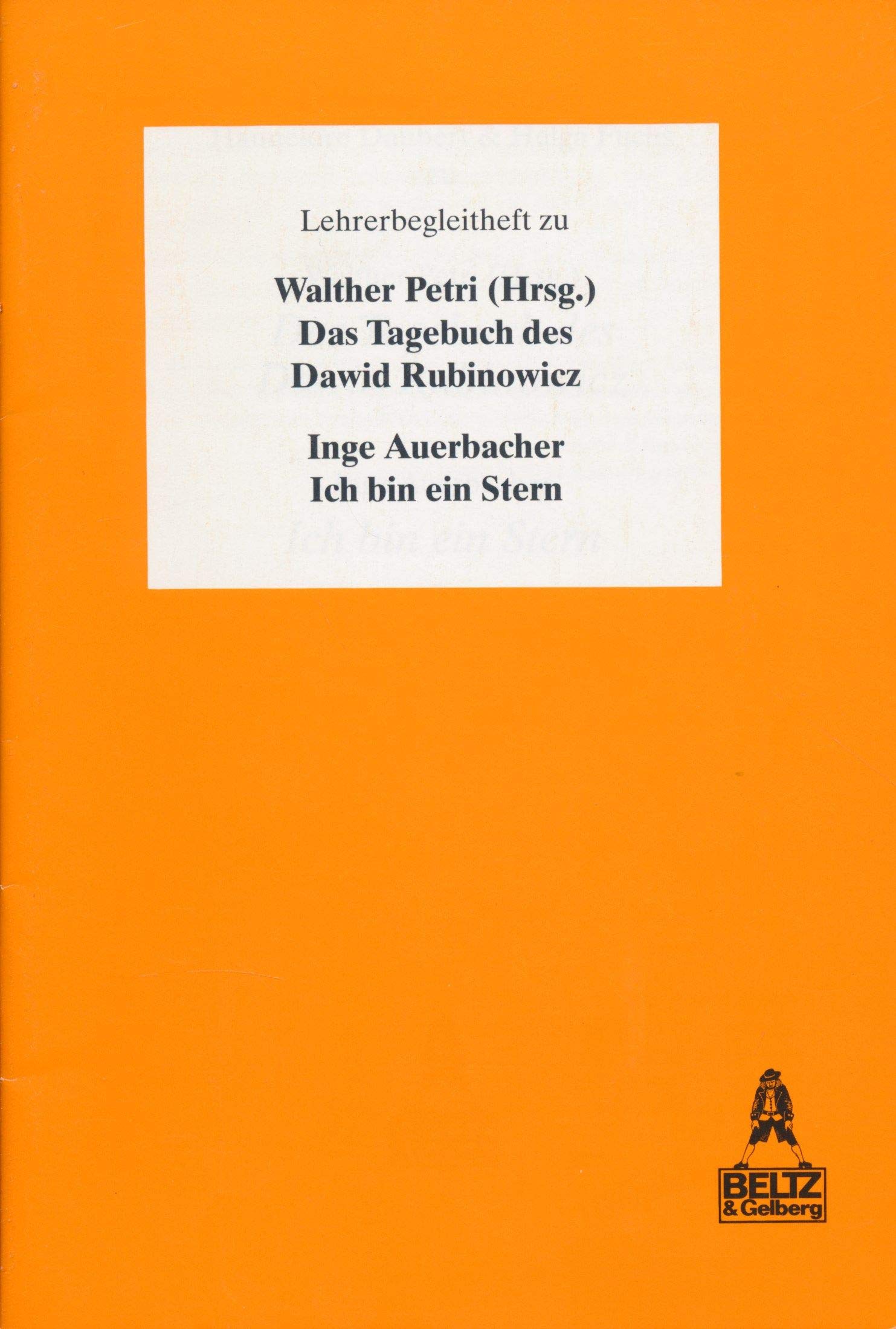 Product Image: Tagebuch des Dawid R. / Ich bin ein Stern - Lehrerbegleitheft (Gulliver)