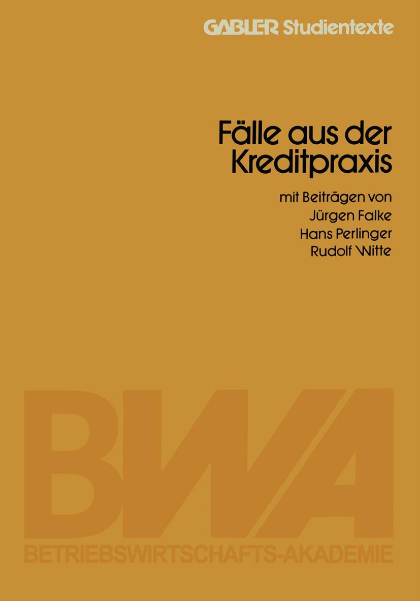 Fälle aus der Kreditpraxis Law