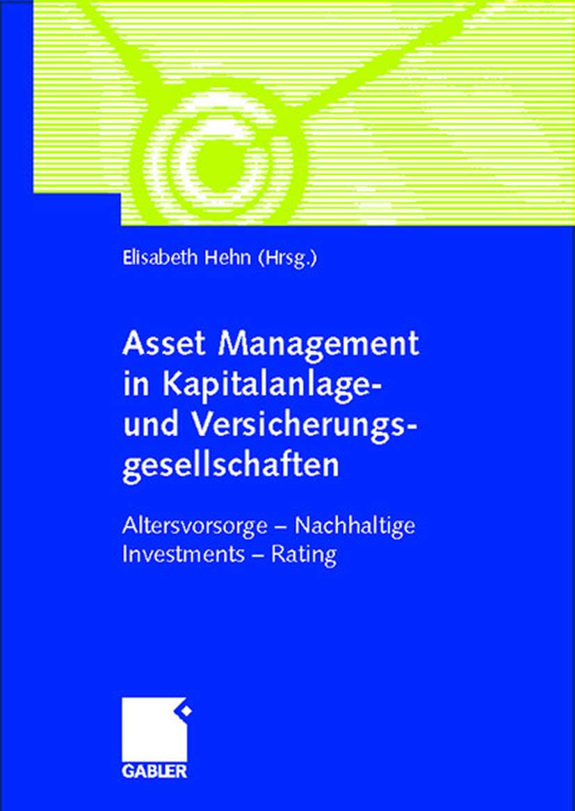 Asset Manager in Kapitalanlage- und Versicherungsgesellschaften book