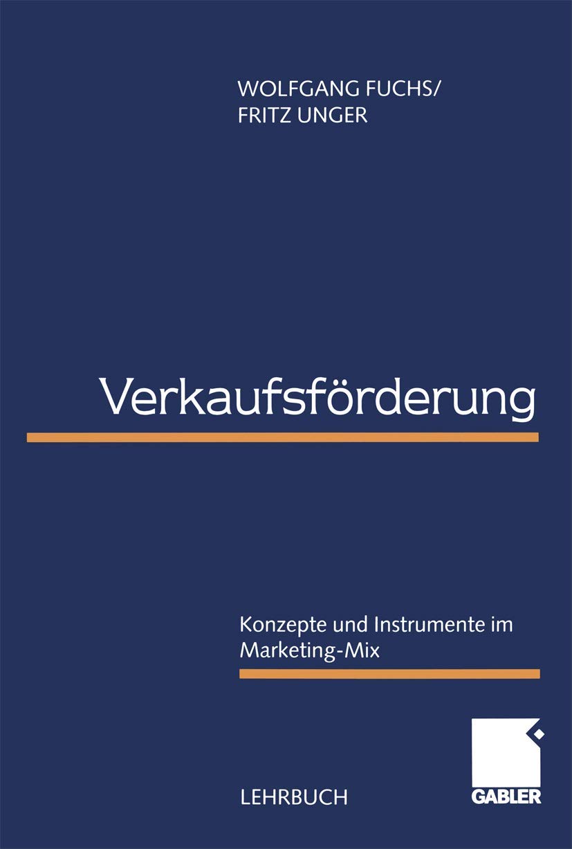 Verkaufsförderung: Konzepte und Instrumente im Marketing-Mix (German Edition) Law