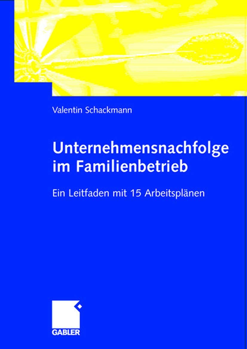 Unternehmensnachfolge im Familienbetrieb Law