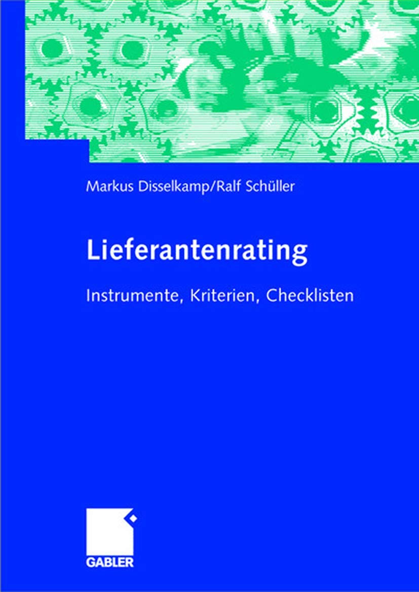 Lieferantenrating Law Books