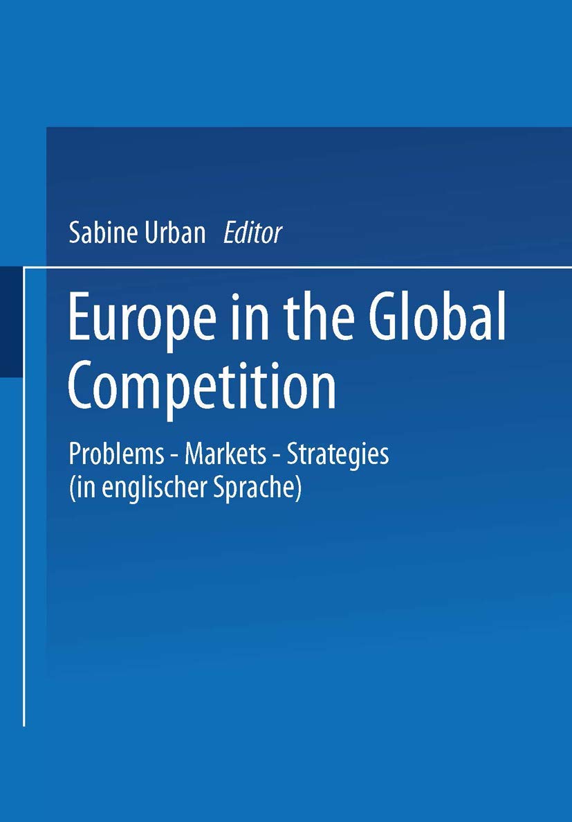 Europe in the Global Competition book