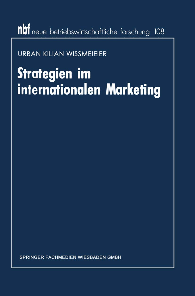 Strategien im internationalen Marketing book
