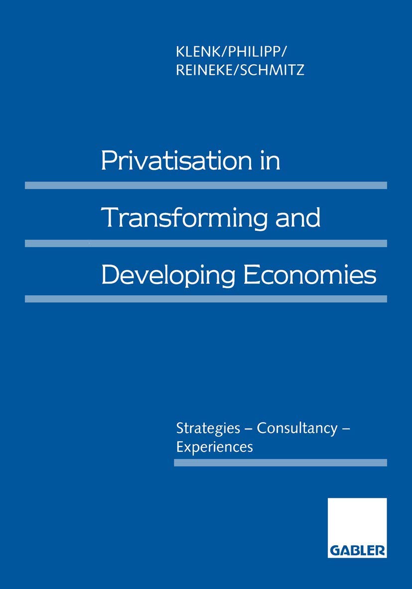 Privatisation in Transforming and Developing Economies Law