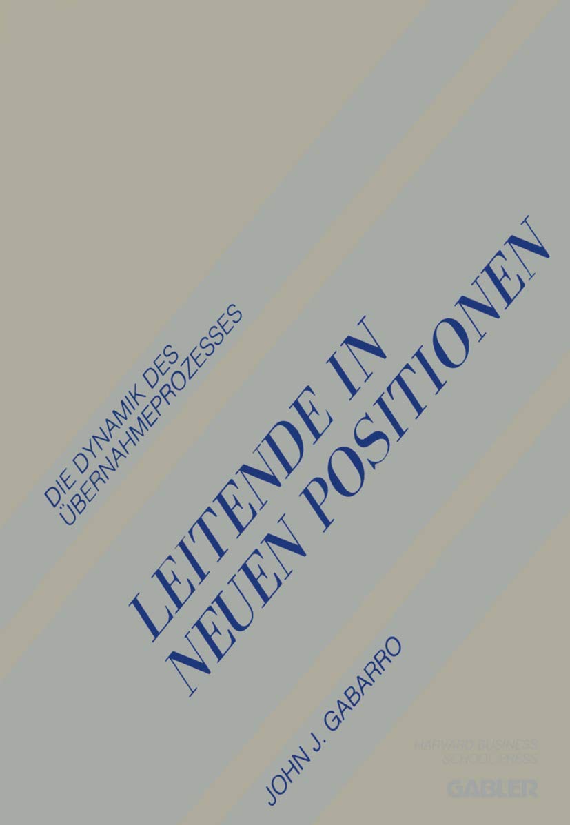 Leitende in Neuen Positionen Law
