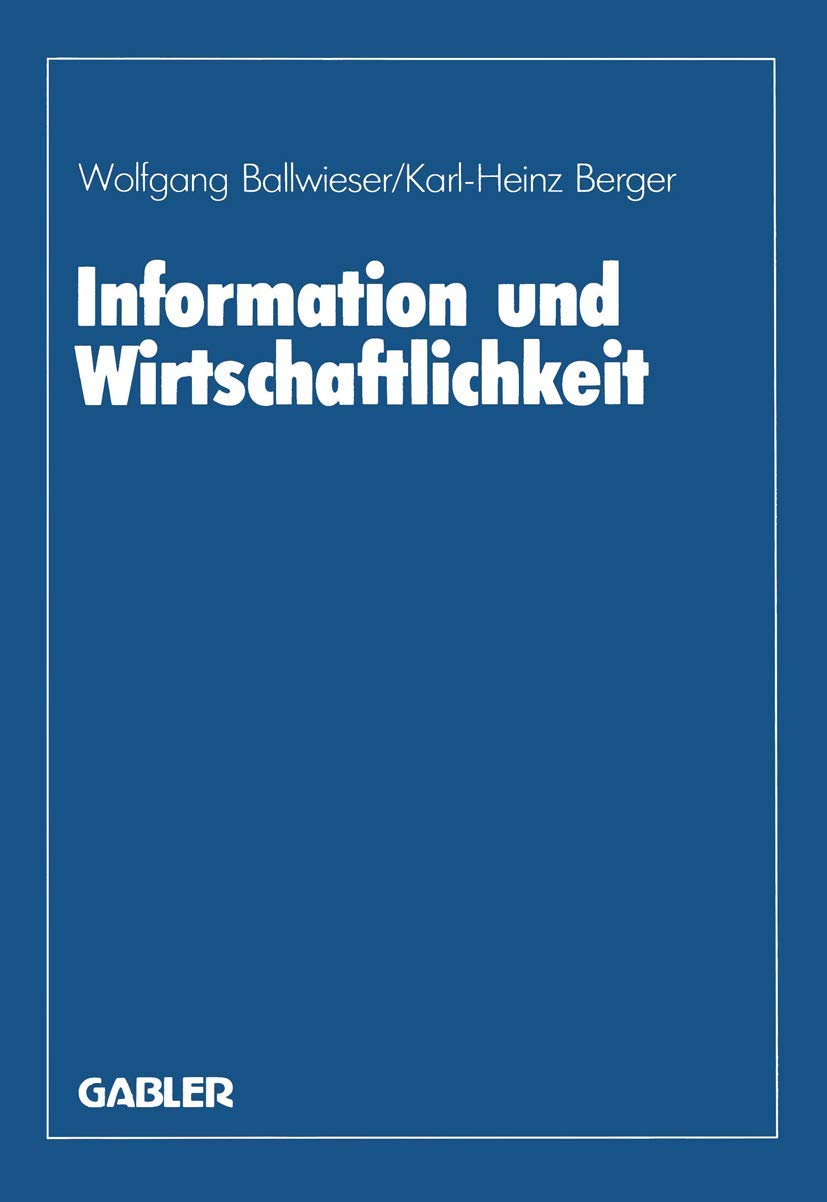 Information und Wirtschaftlichkeit Law