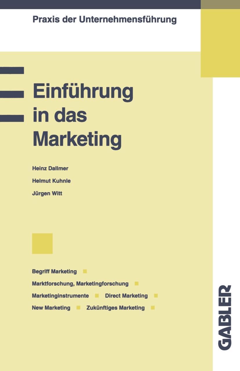 Einführung in das Marketing Law
