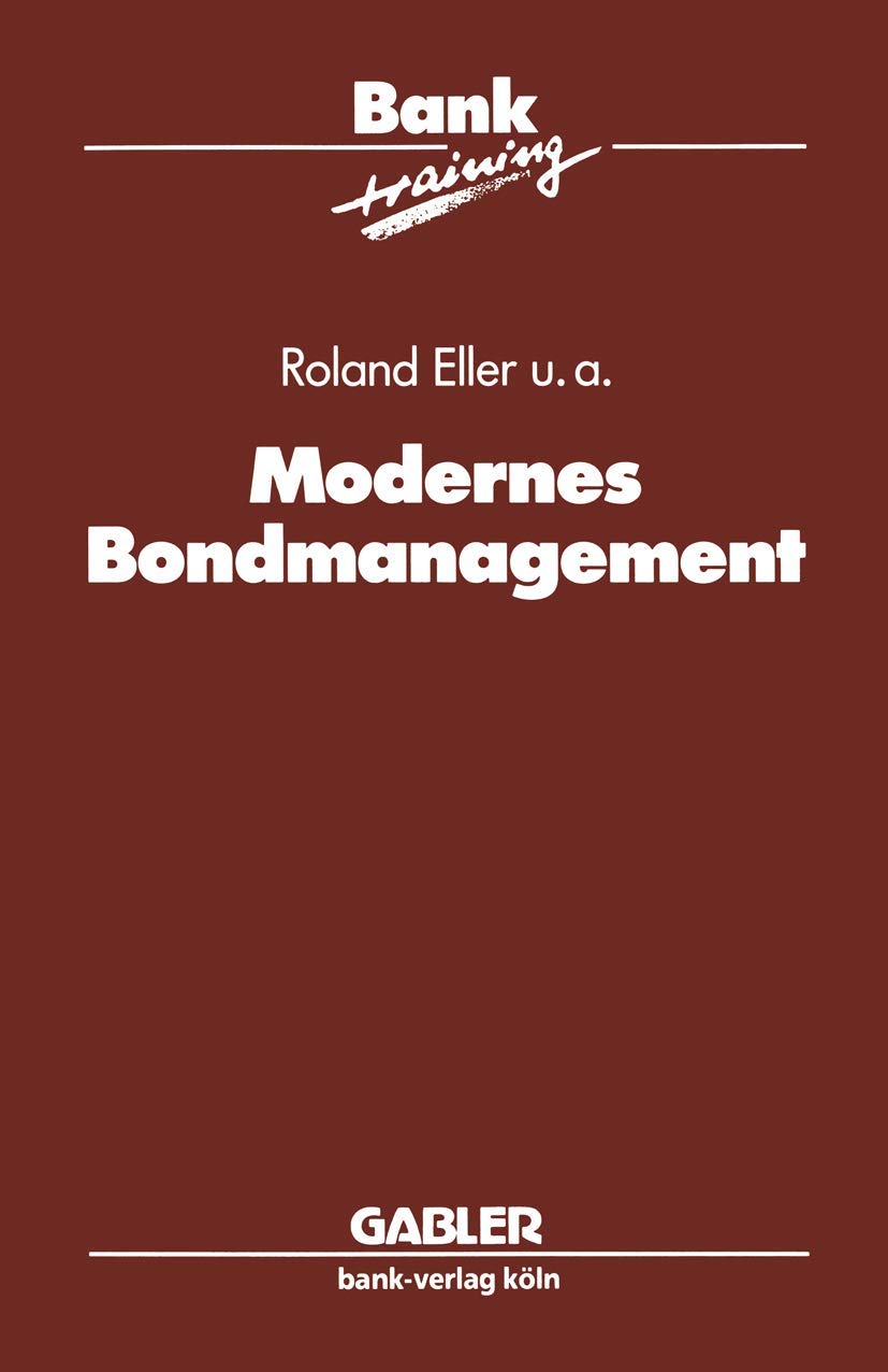 Modernes Bondmanagement (Banktraining) Law