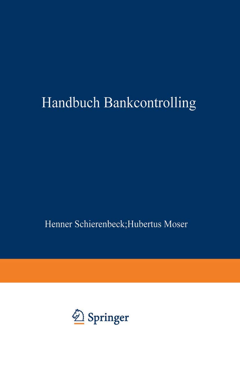 Product Image: Handbuch Bankcontrolling