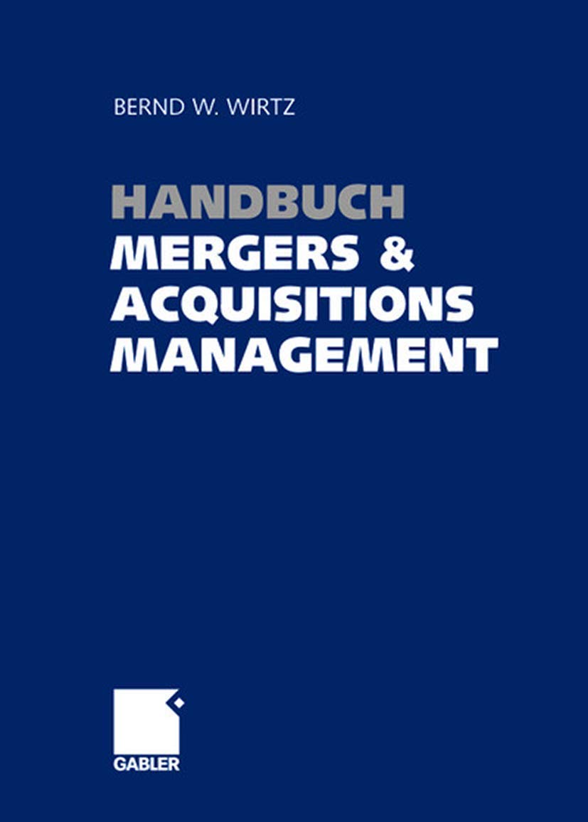 Handbuch Mergers & Acquisitions Management Law