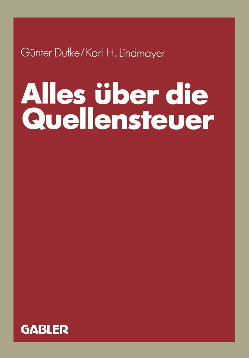 Alles über die Quellensteuer Law