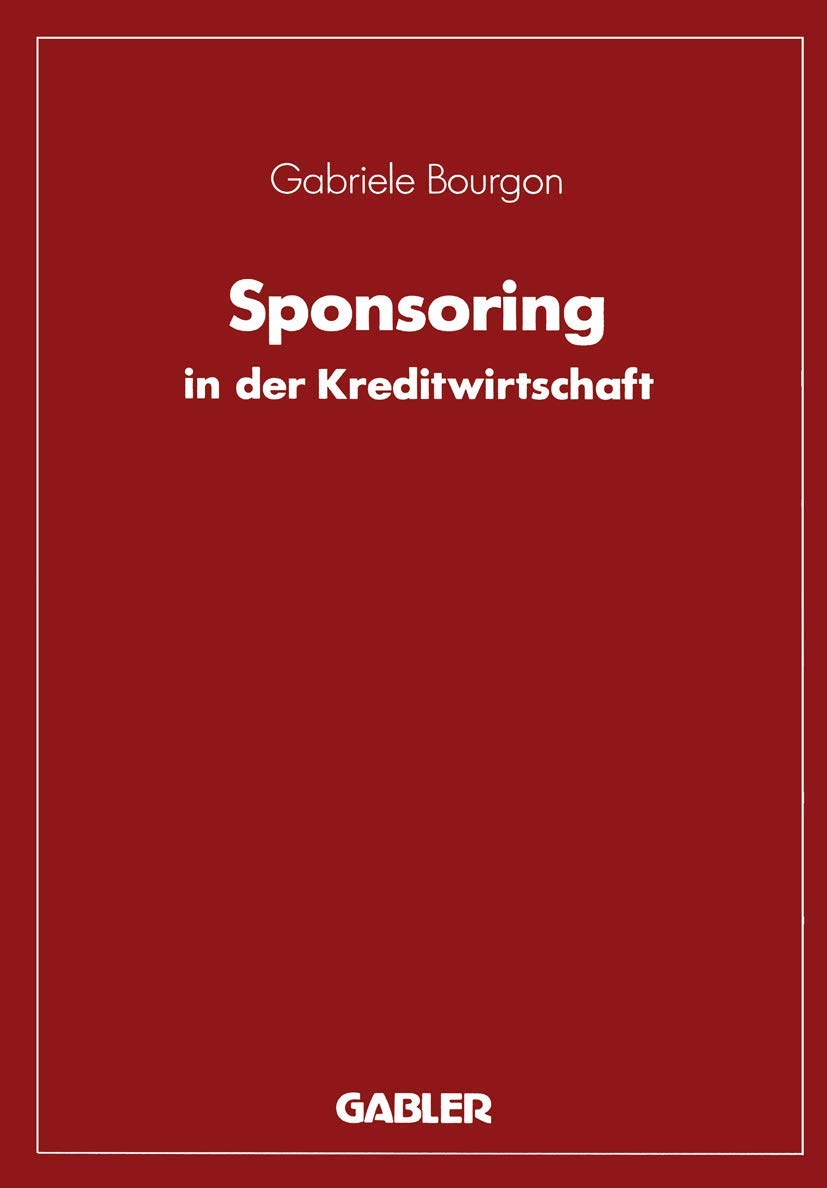 Sponsoring in der Kreditwirtschaft Law