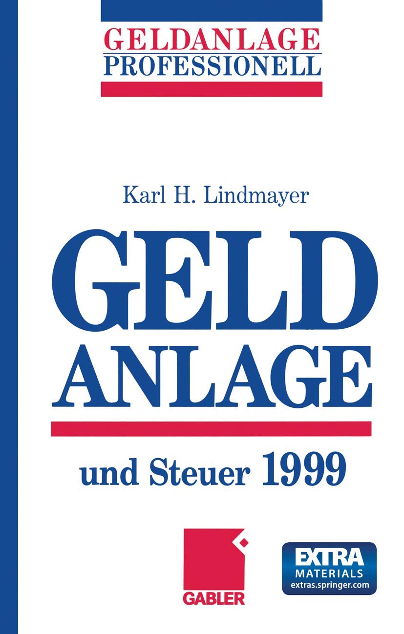 Geldanlage und Steuer 1999 Law