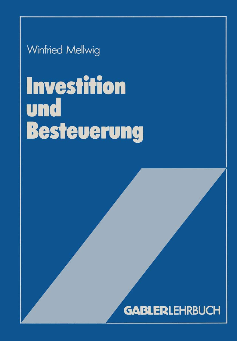 Investition und Besteuerung book
