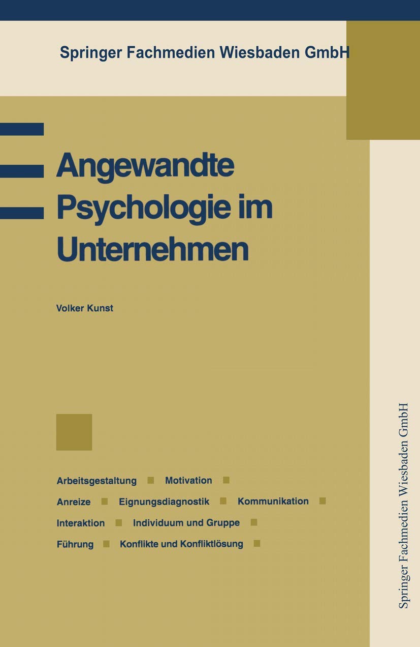 Angewandte Psychologie im Unternehmen Law