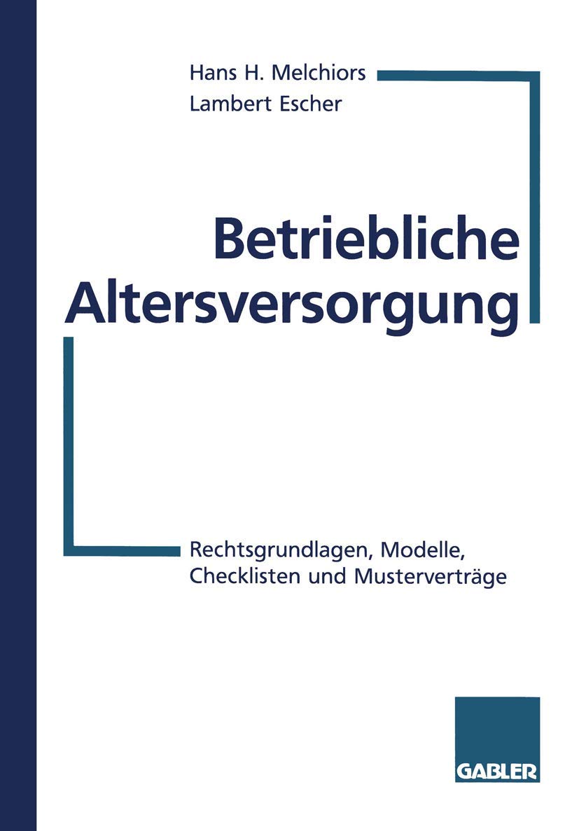 Betriebliche Altersversorgung Law