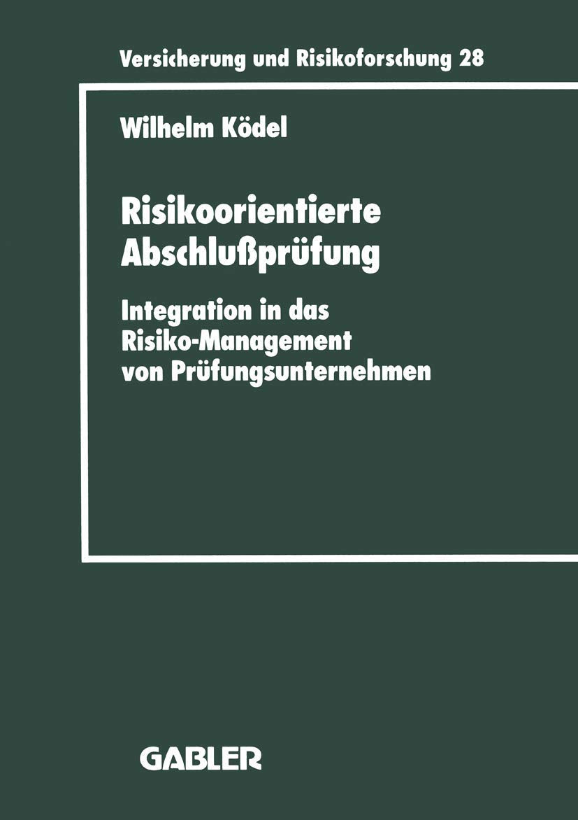 Risikoorientierte Abschlußprüfung Law Books