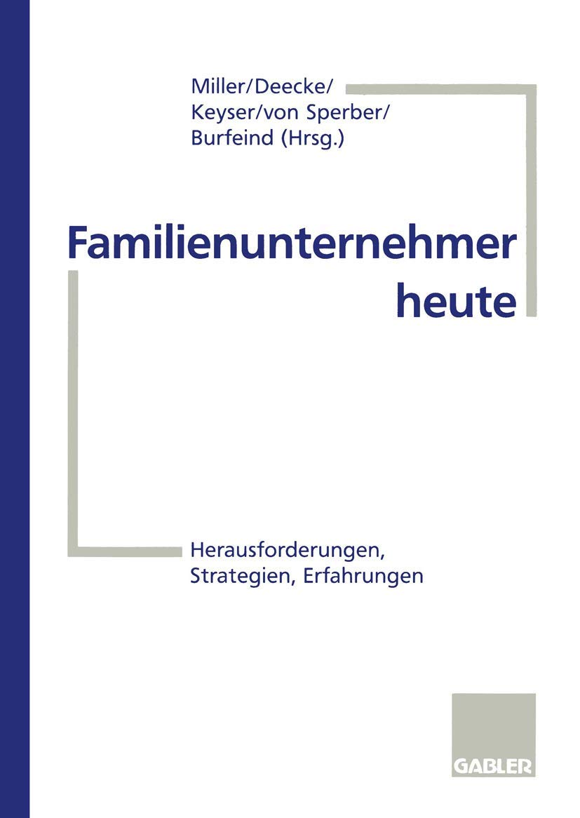 Familienunternehmer heute Law