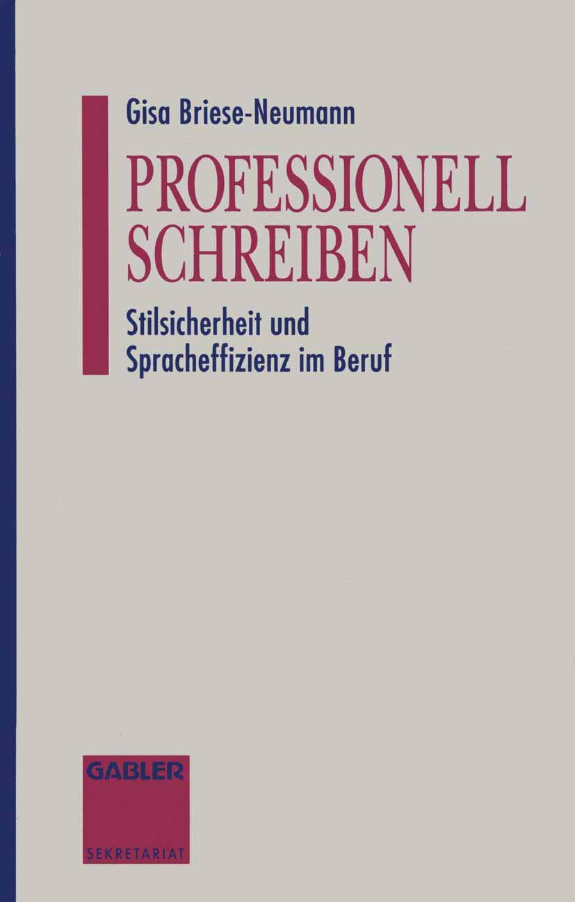 Product Image: Professionell Schreiben