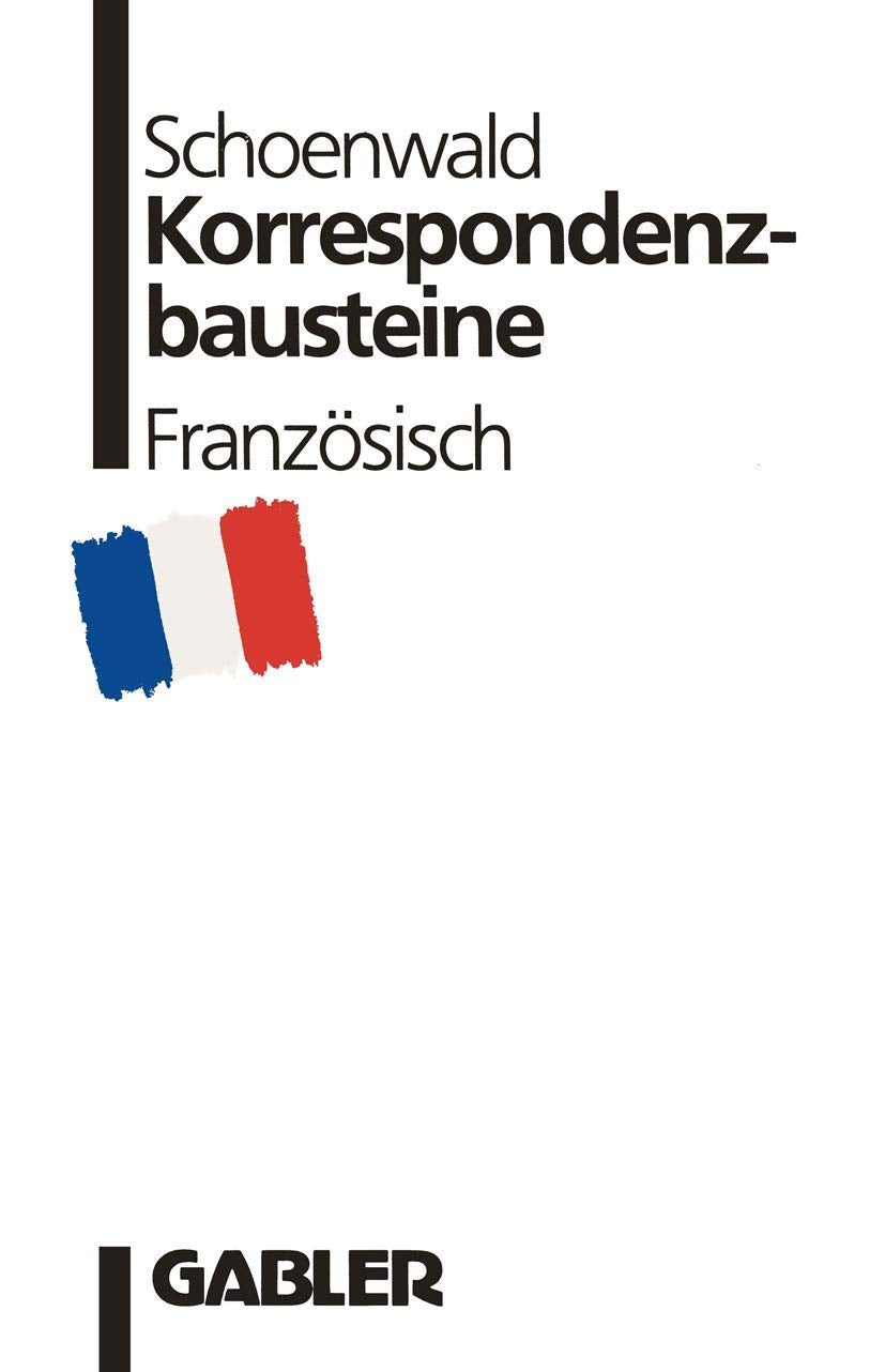 Korrespondenzbausteine Französisch Law