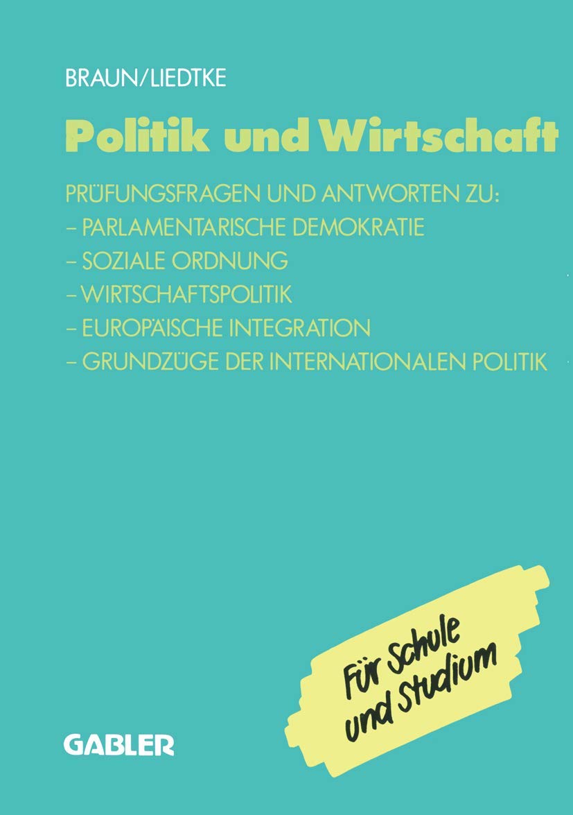 Politik und Wirtschaft Law