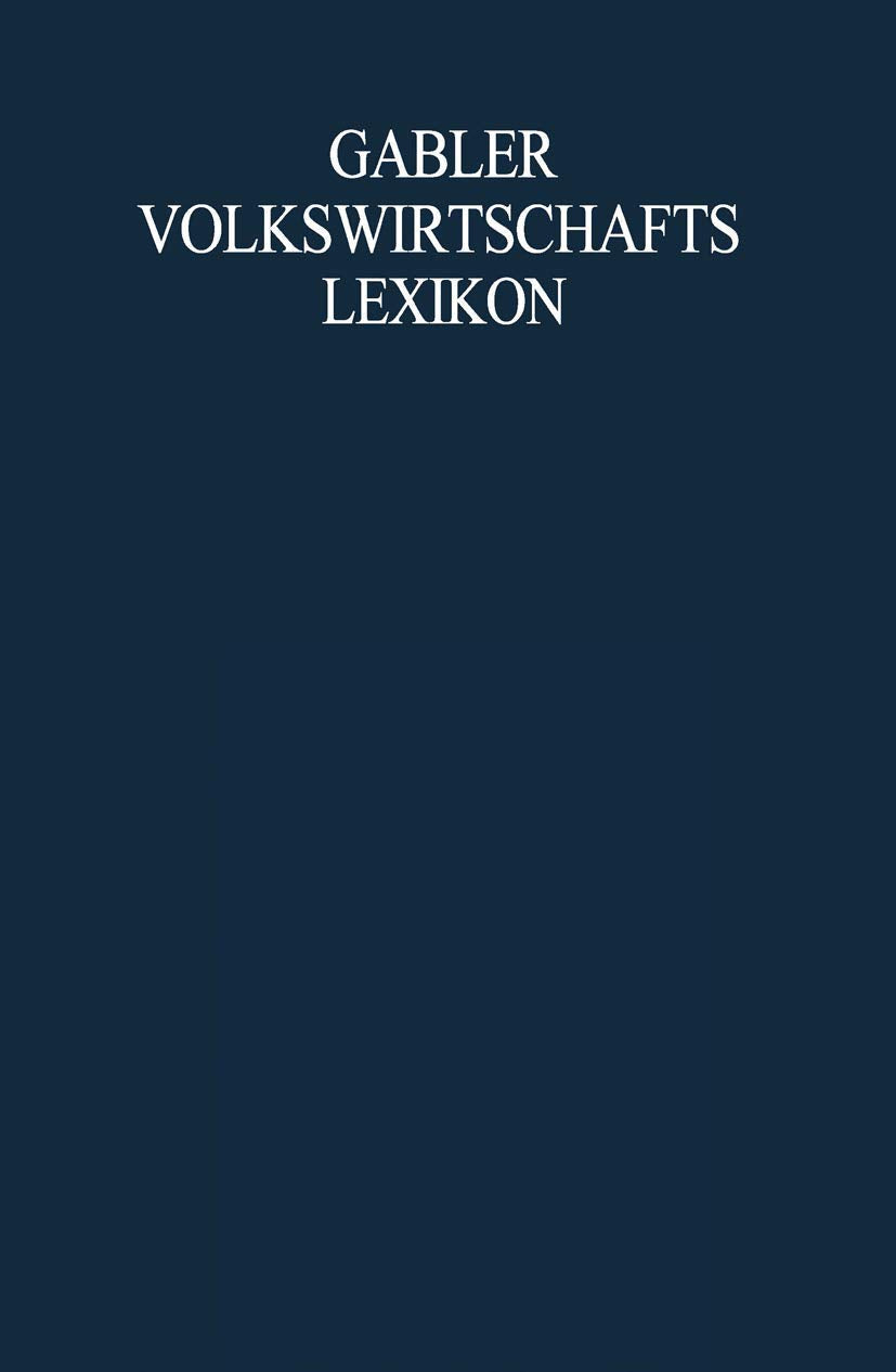 Gabler Volkswirtschafts Lexikon Law