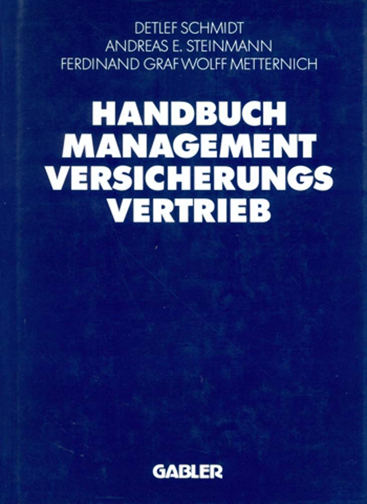 Product Image: Handbuch Management Versicherungsvertrieb