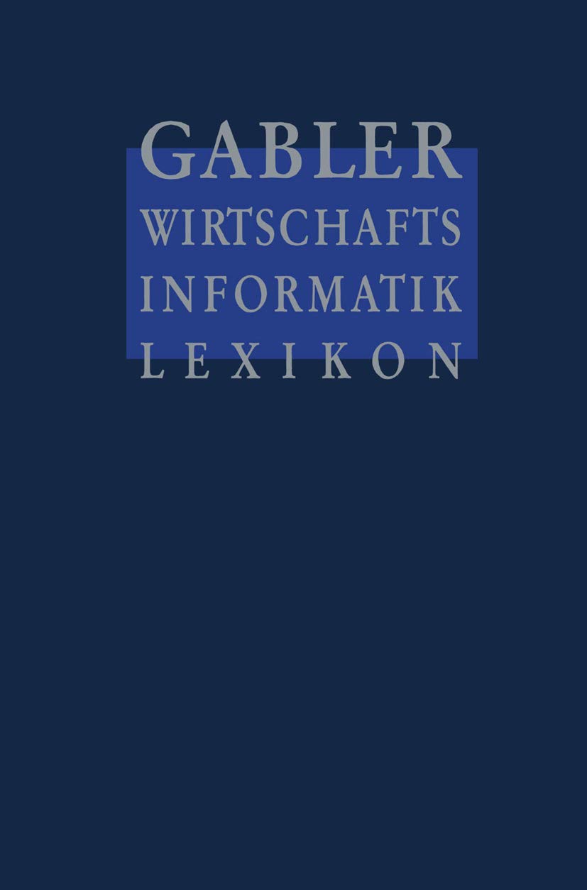 Product Image: Gabler: Wirtschaftsinformatik Lexikon