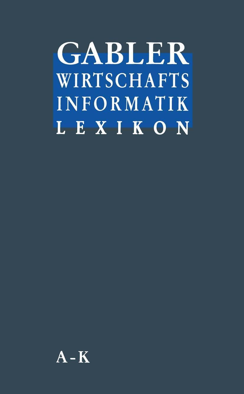 Gabler Wirtschafts Informatik Lexikon Law