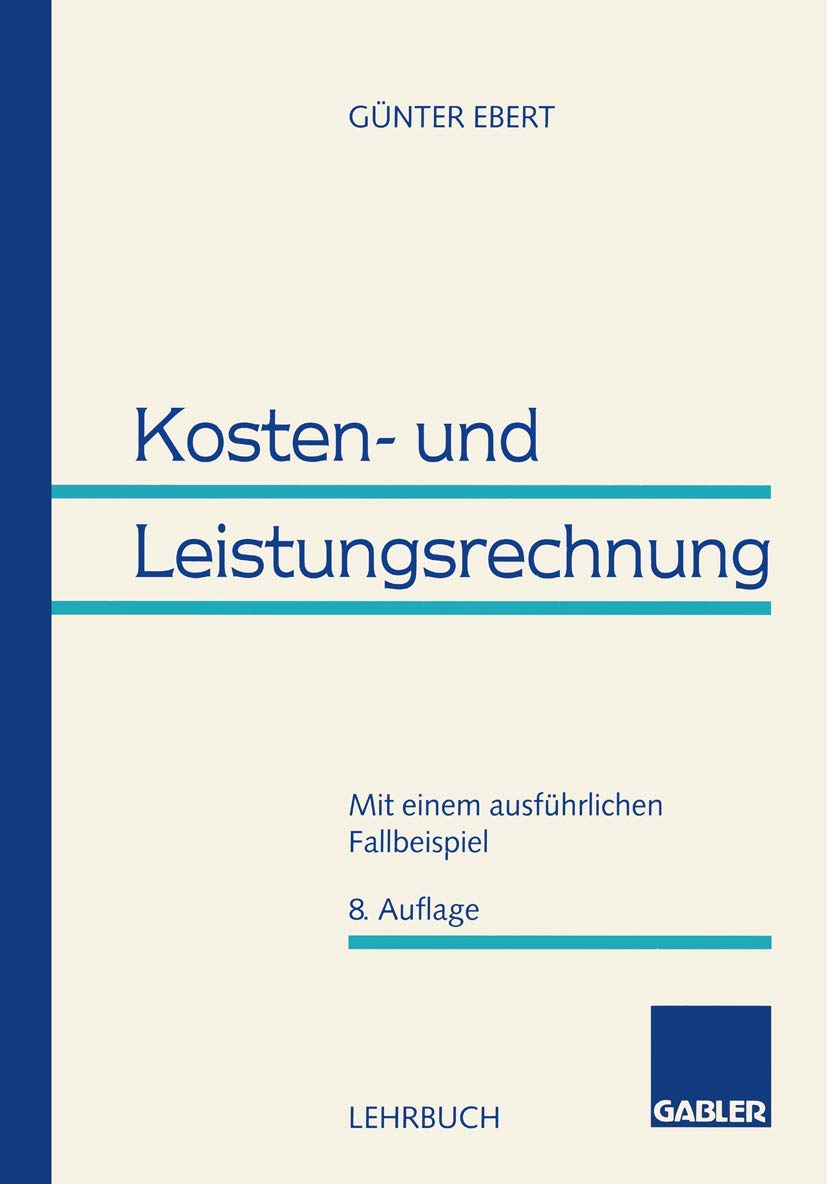 Product Image: Kosten- und Leistungsrechnung