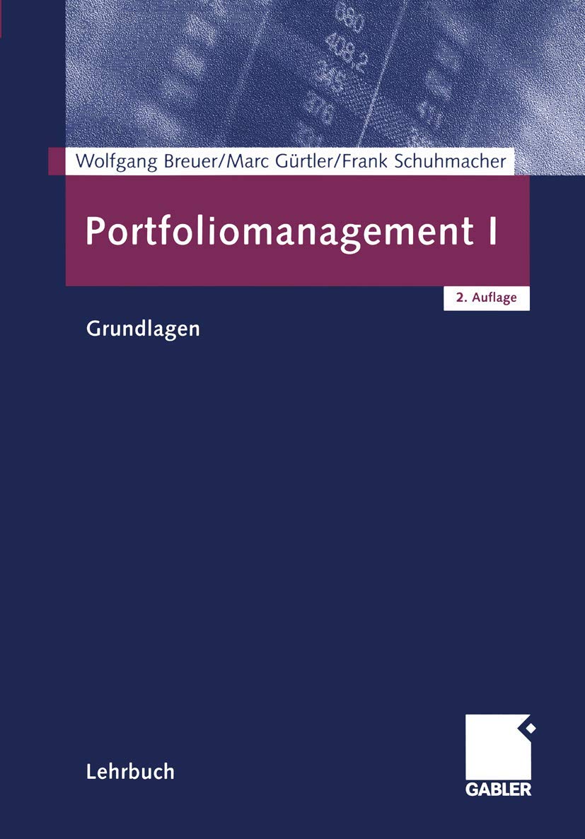 Portfoliomanagement I: Grundlagen Law