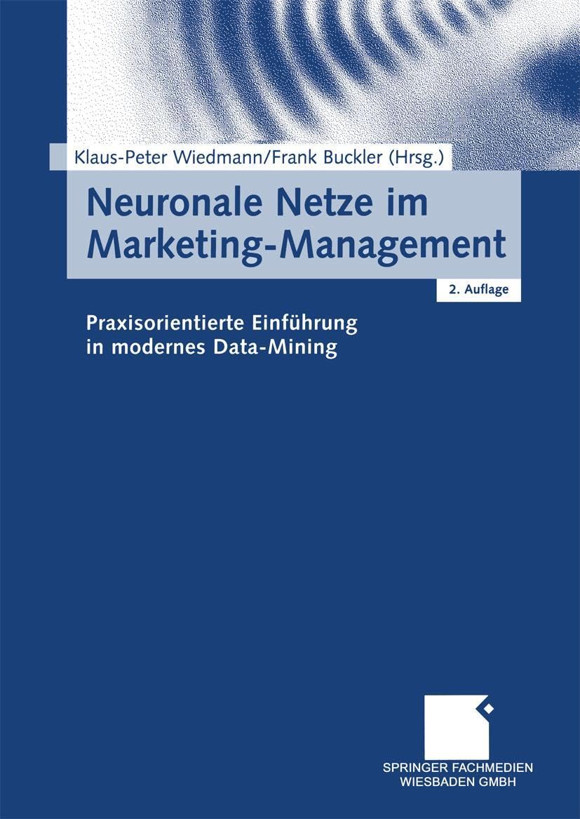 Neuronale Netze im Marketing-Management Law