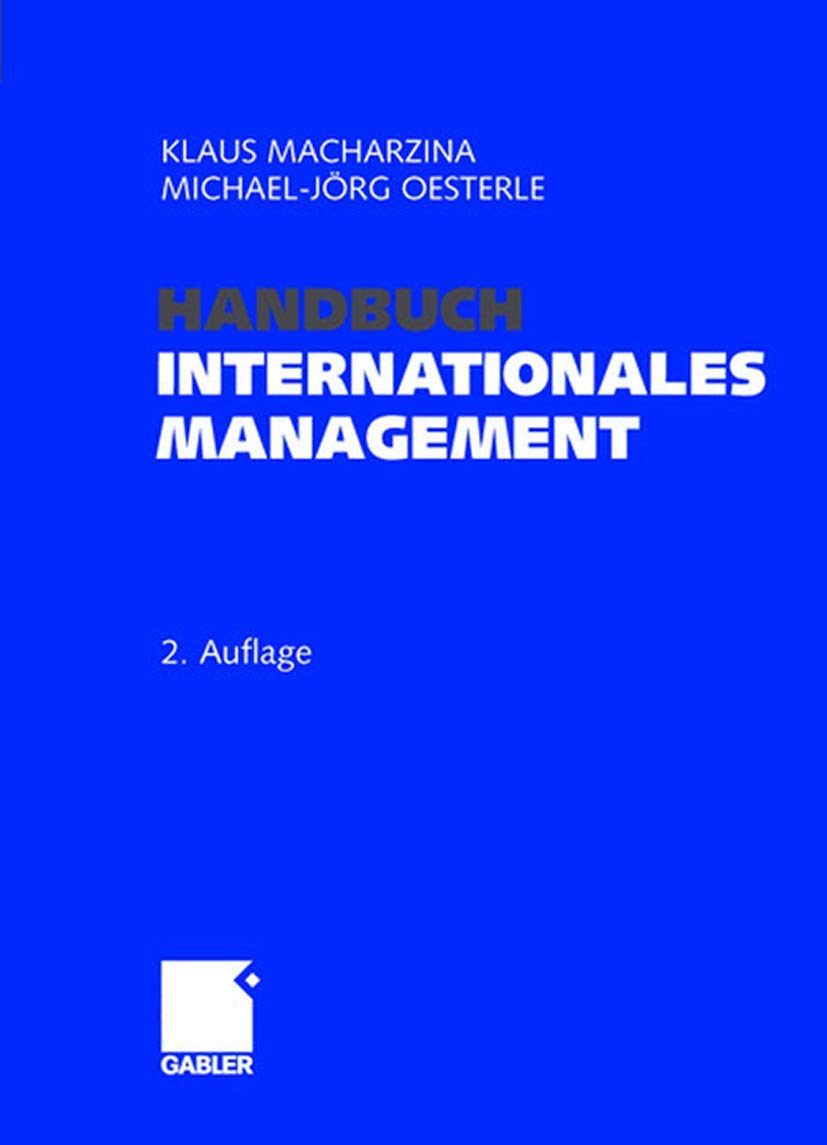 Handbuch Internationales Management Law