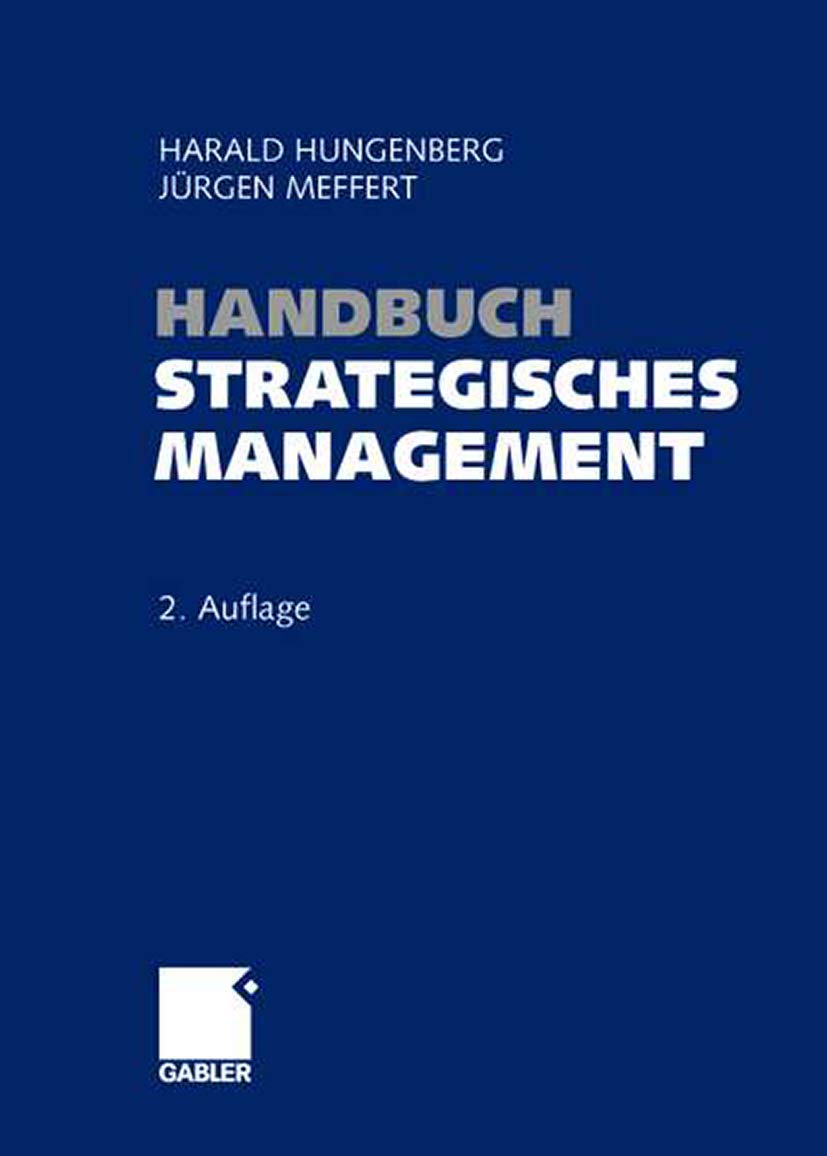 Handbuch Strategisches Management Business, Finance & Career