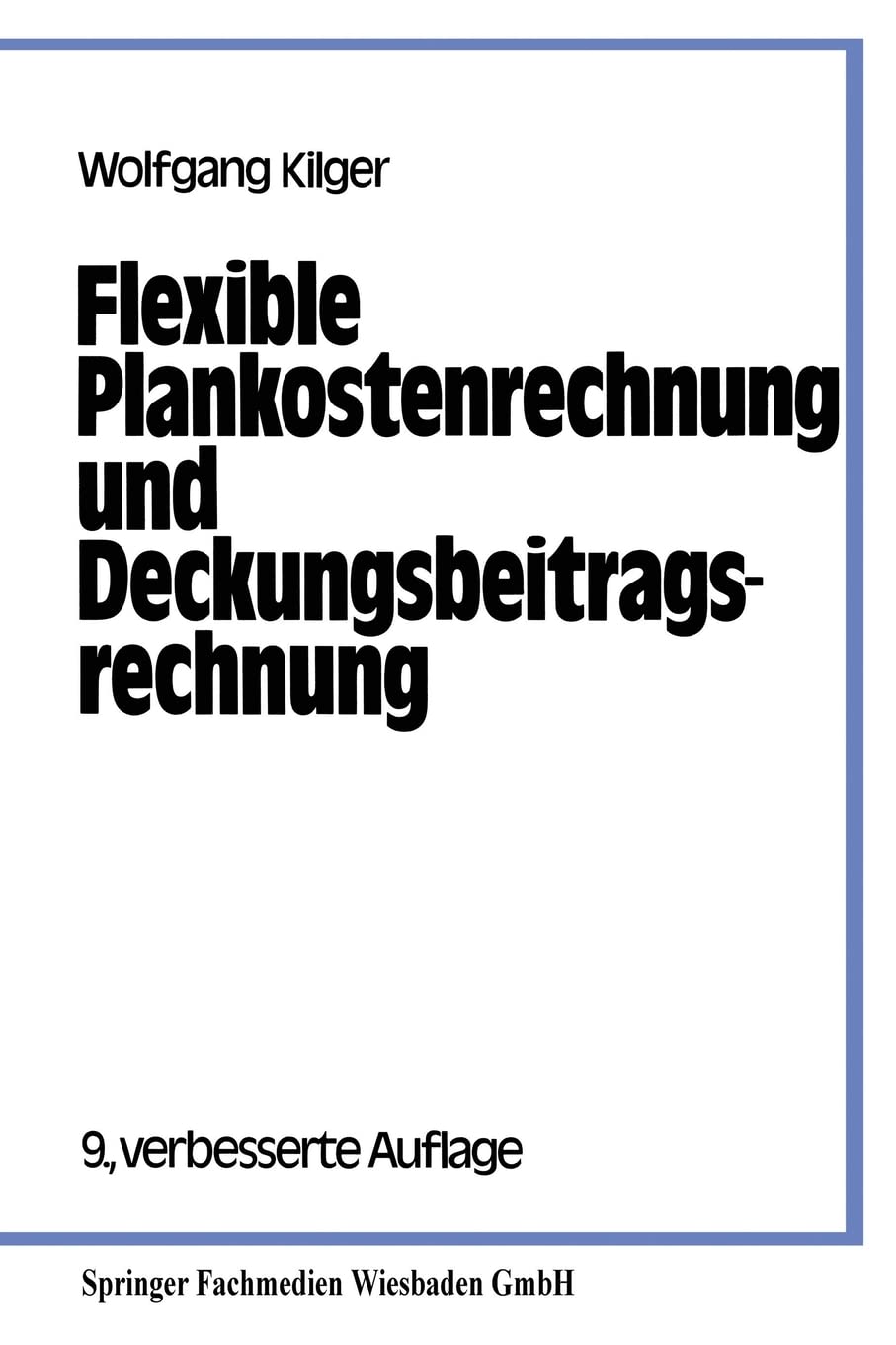 Flexible Plankostenrechnung und Deckungsbeitragsrechnung Business, Finance & Career