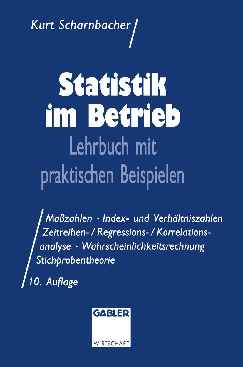 Statistik im Betrieb Law Books