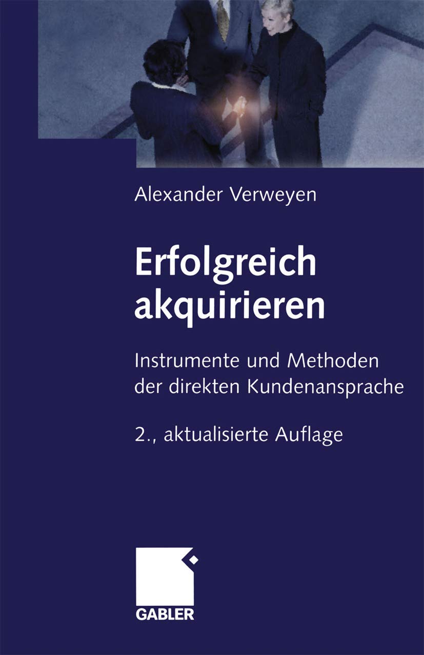 Erfolgreich akquirieren book