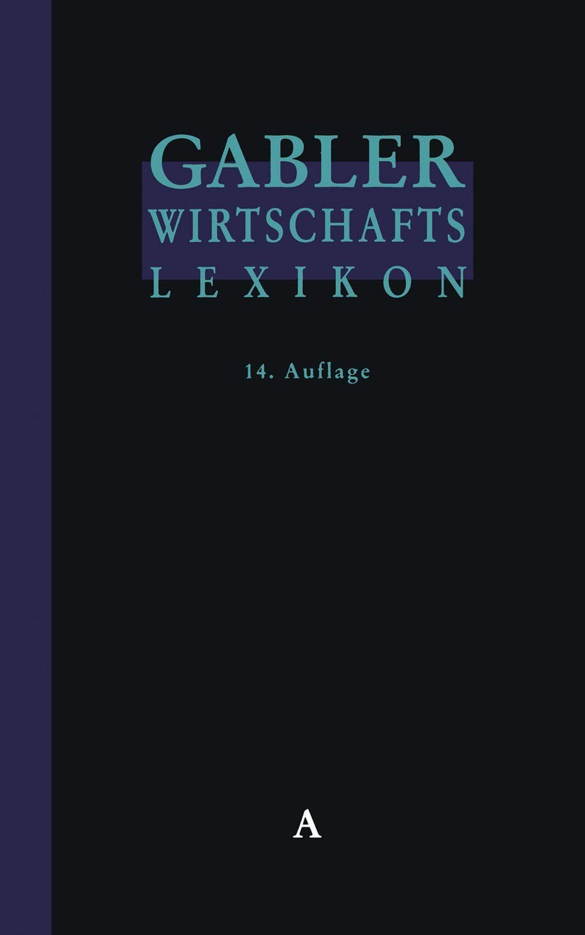Gabler Wirtschaftslexikon. Law Books