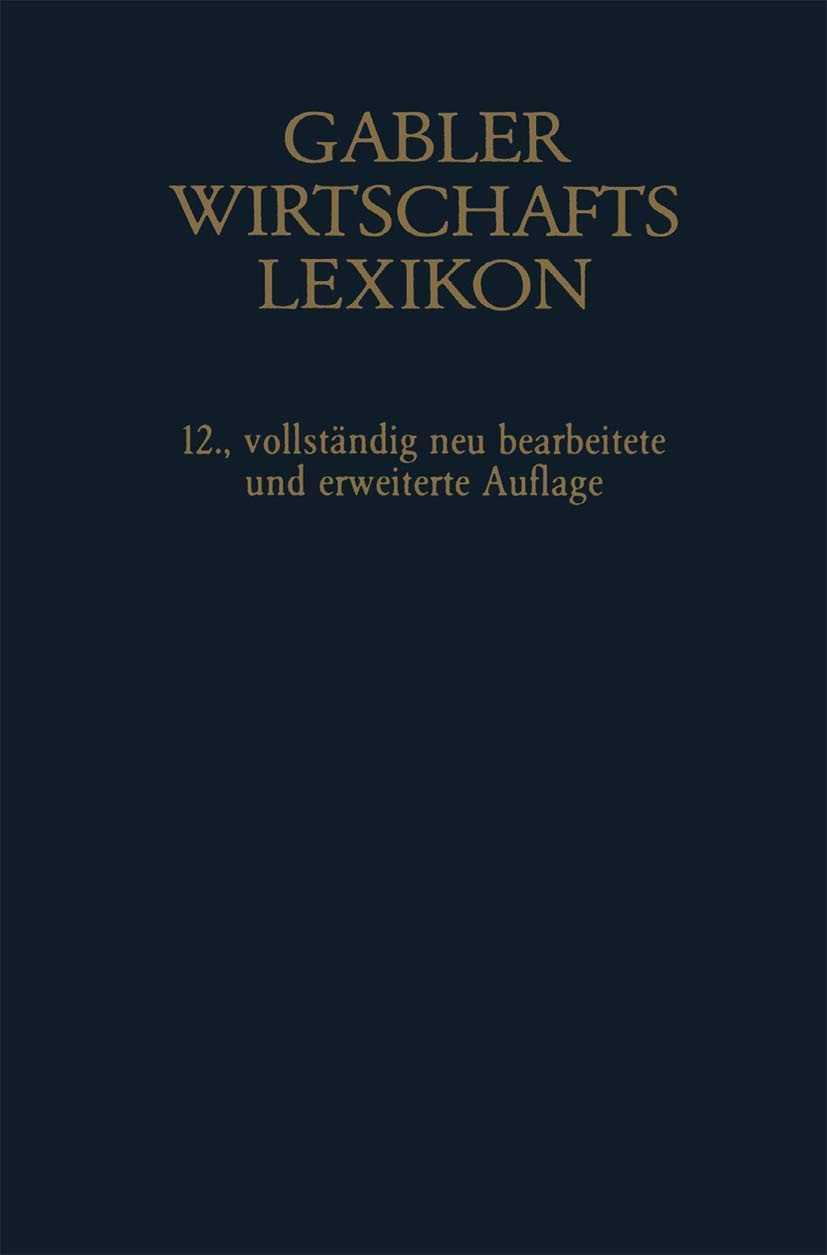 Gablers Wirtschafts Lexikon Law
